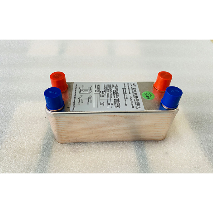 trocador de calor de placa soldada 20 placas B3-014